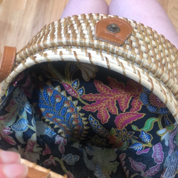 Straw circle bag - Picture 11 of 17